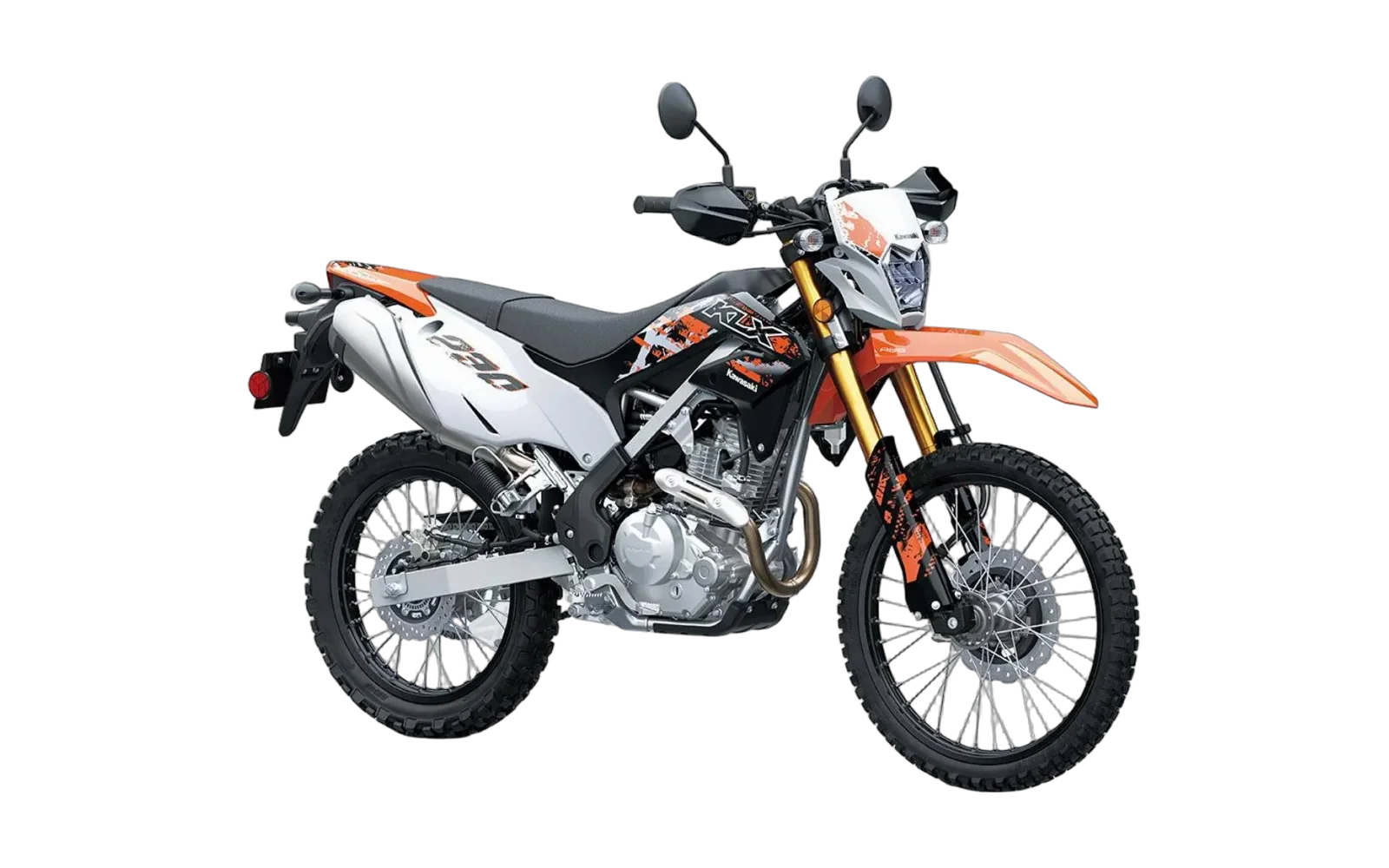 Kawasaki KLX230 SE, orange