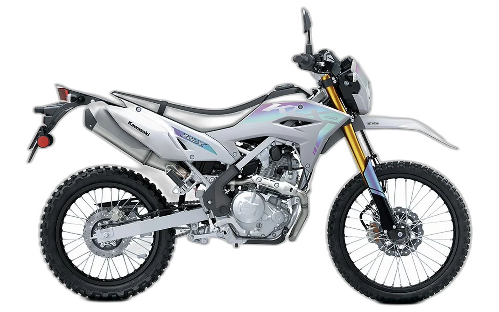 Kawasaki KLX230 SE, white