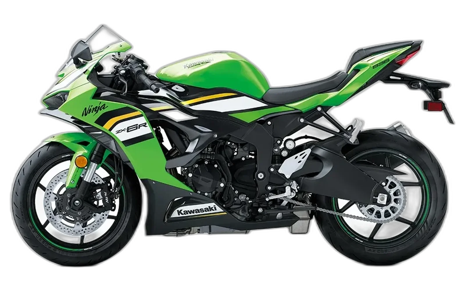 Kawasaki NINJA ZX6R, green