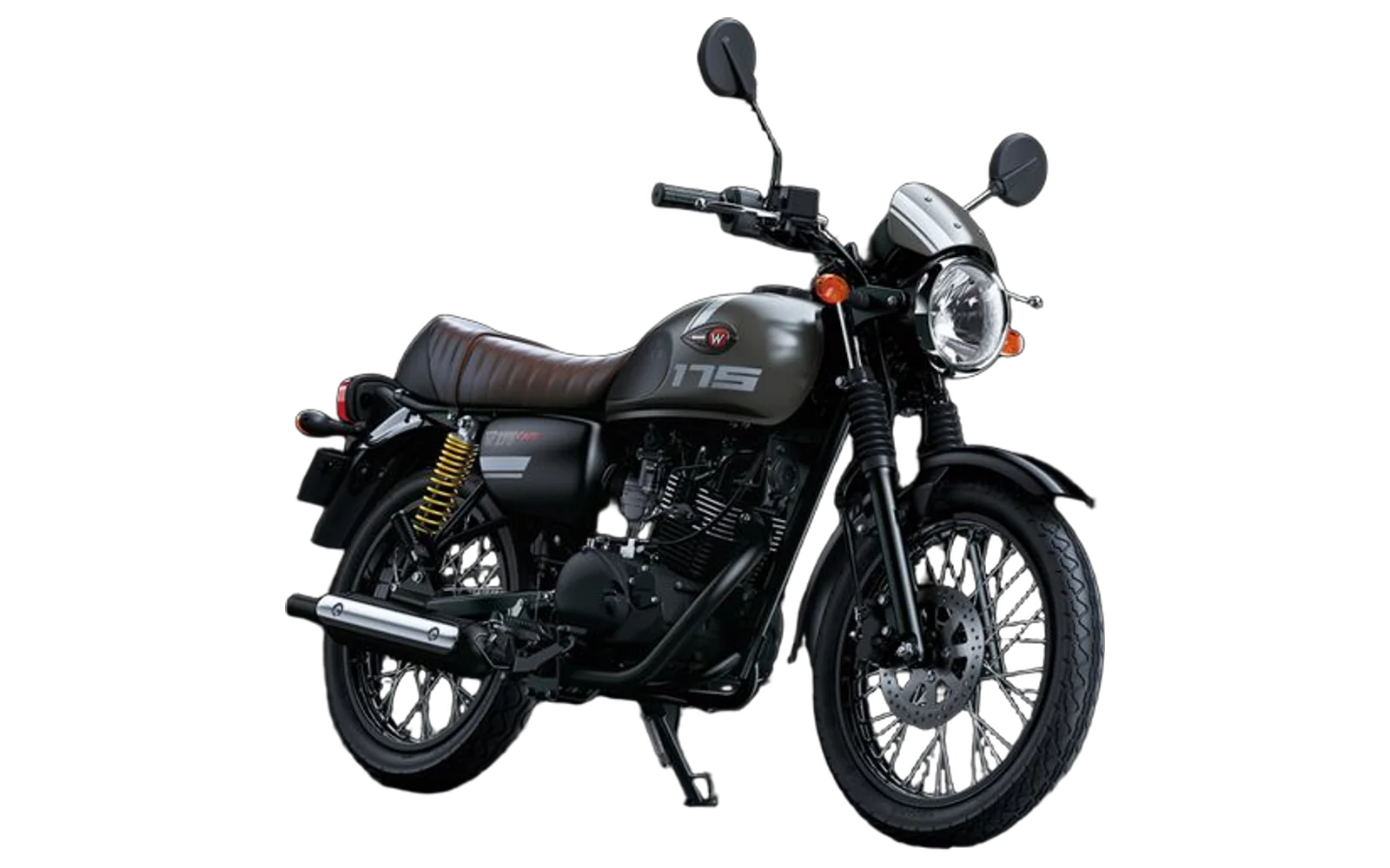 Kawasaki W175 Cafe Racer, grey