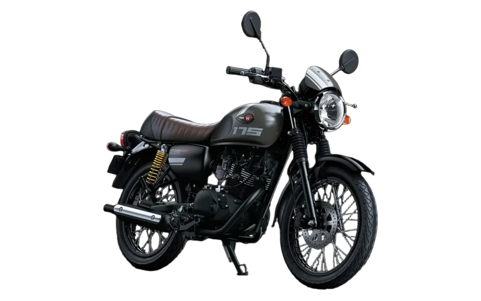 Kawasaki W175 Cafe Racer, grey